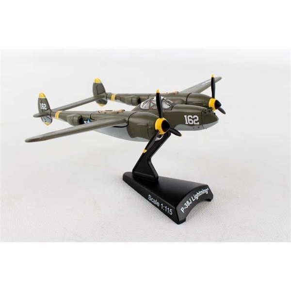 Postage Stamp Planes Postage Stamp Planes PS5362-4 1 isto 115 P38 23 Skidoo Model Airplane PS5362-4